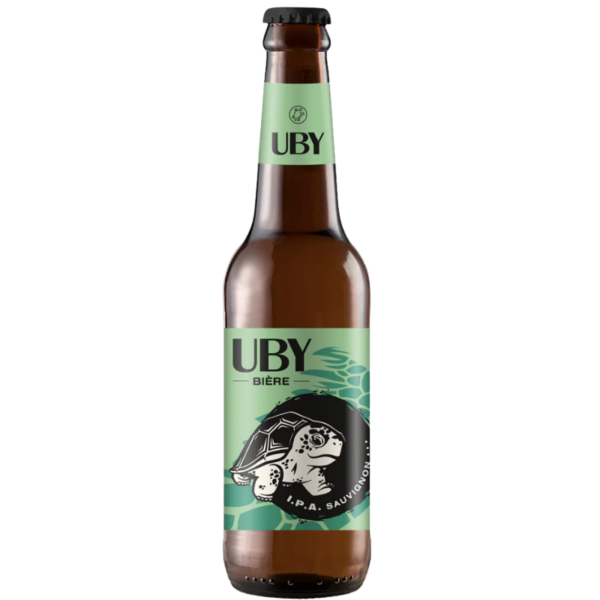 BIERE UBY IPA AU SAUVIGNON UBY 5,5% 33CL