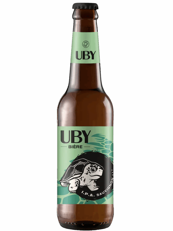 BIERE UBY IPA AU SAUVIGNON UBY 5,5% 33CL