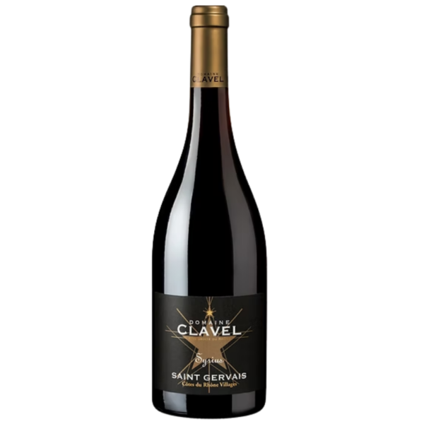 AOP COTES DU RHONE VILLAGES SAINT GERVAIS SYRIUS DOMAINE CLAVEL