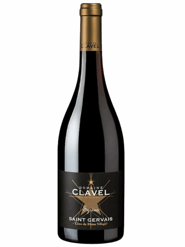 AOP COTES DU RHONE VILLAGES SAINT GERVAIS SYRIUS DOMAINE CLAVEL