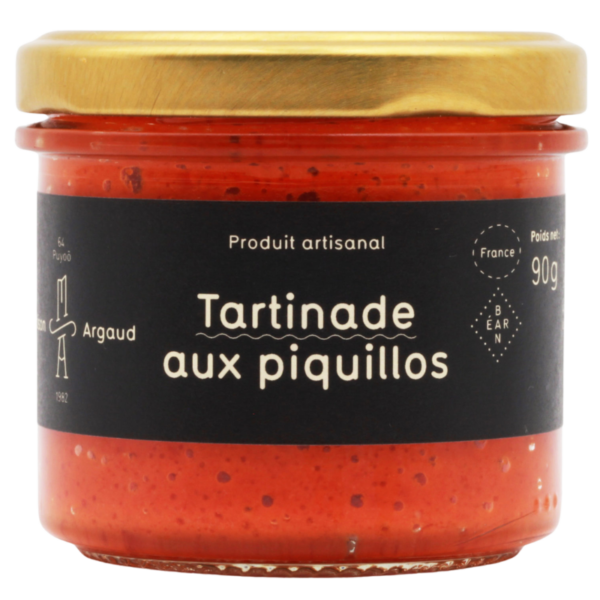 TARTINADE AUX PIQUILLOS MAISON ARGAUD 90G
