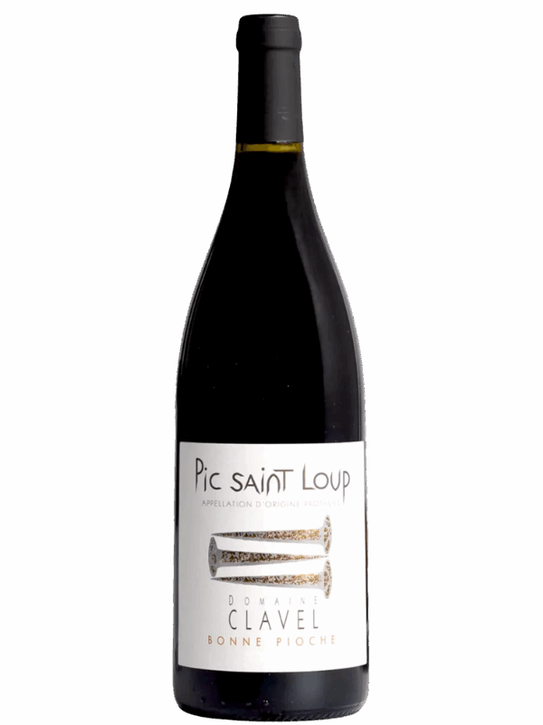 AOP PIC SAINT LOUP ROUGE BONNE PIOCHE DOMAINE CLAVEL