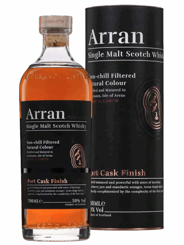 ARRAN THE PORT CASK FINISH 70CL 50°