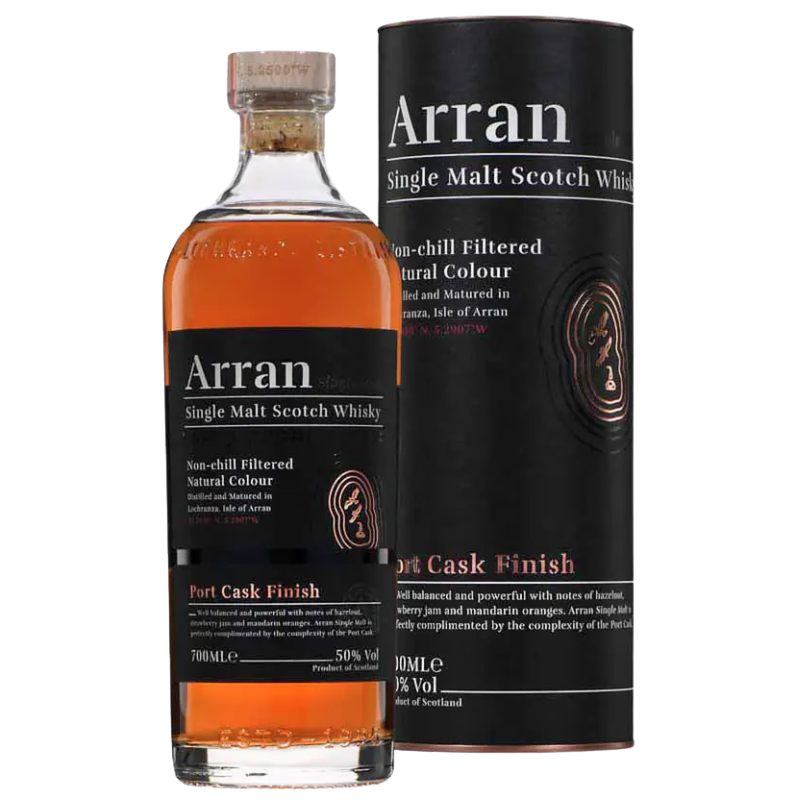 ARRAN THE PORT CASK FINISH 70CL 50°