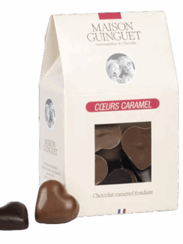 COEUR CARAMEL 100G MAISON GUINGUET