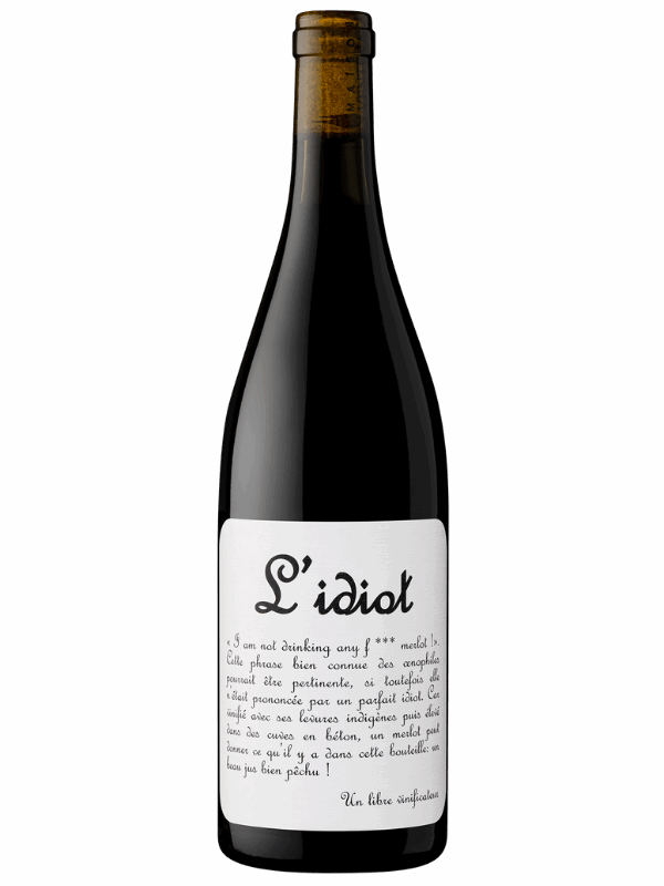 VIN DE FRANCE L'IDIOT MERLOT MAISON VENTENAC
