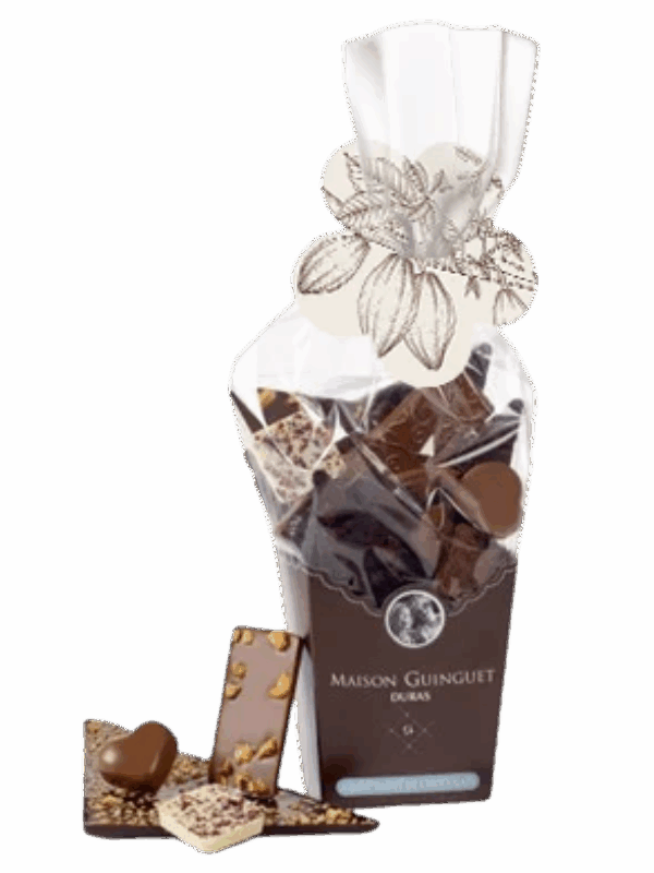 LE CHOCOLAT DANS TOUS SES ETATS 300G MAISON GUINGUET