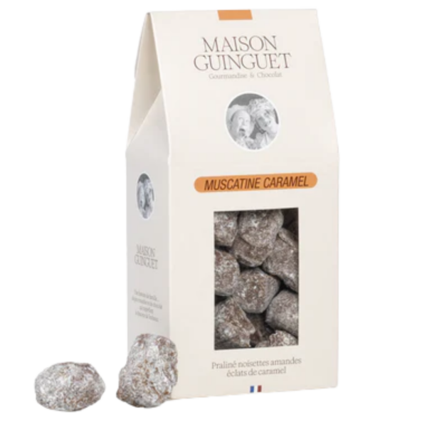 MUSCATINE CARAMEL SACHET 100G MAISON GUINGUET