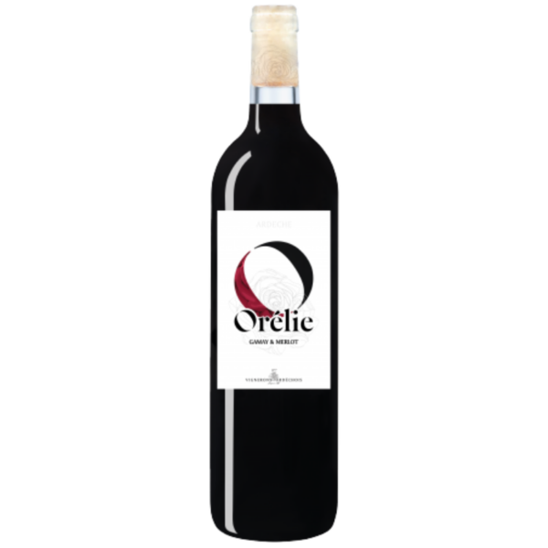 IGP ARDECHE ROUGE ORELIE MERLOT GAMAY 2024