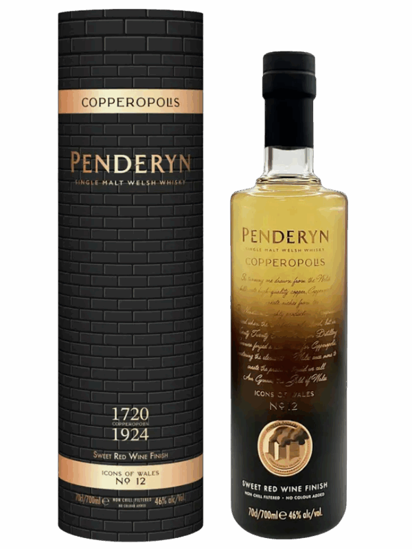 PENDERYN Copperopolis Icone of Wales 70cl 46°