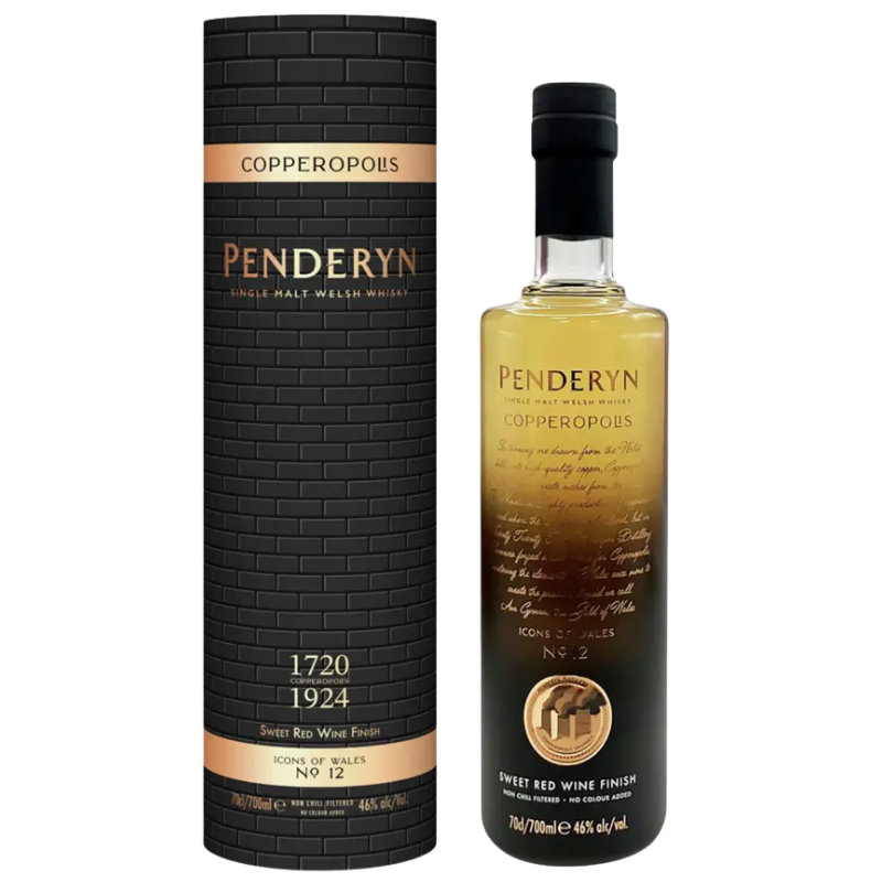PENDERYN Copperopolis Icone of Wales 70cl 46°
