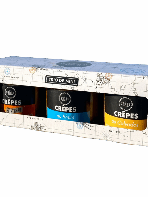 Trio de mini Crêpes LES BABAS DE SAINT MALO