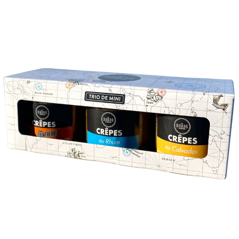 Trio de mini Crêpes LES BABAS DE SAINT MALO