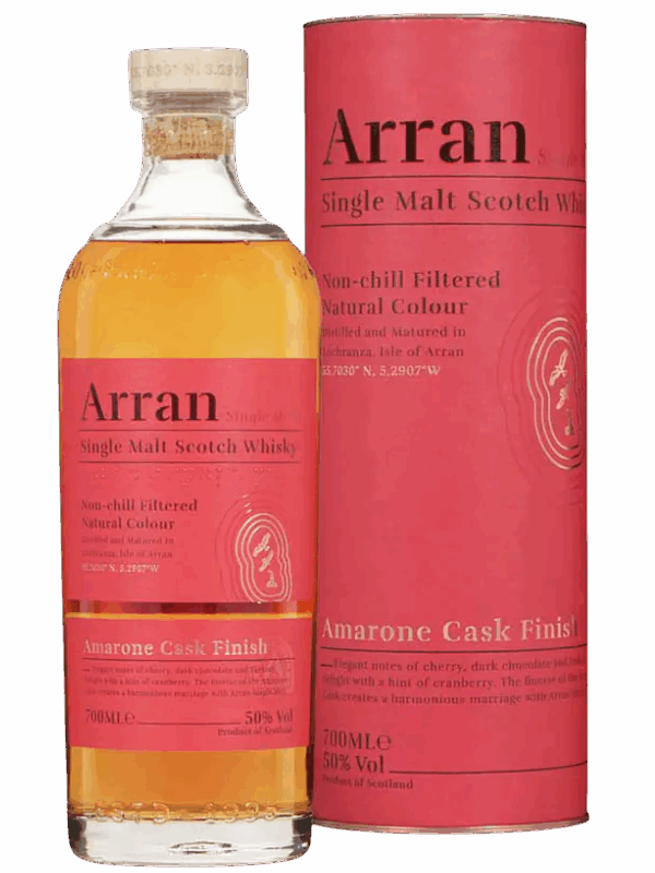 ARRAN THE AMARONE CASK FINISH 70CL 50°