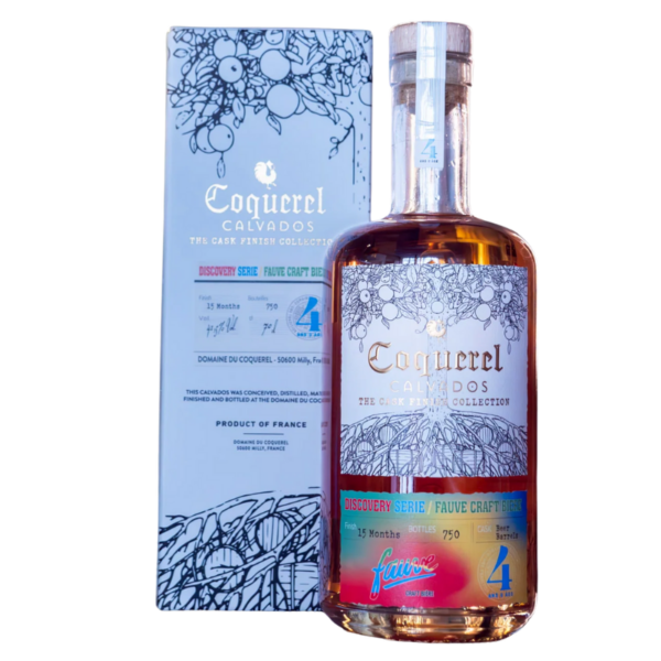 CALVADOS COQUEREL 6 ANS FINITION BIERE FAUVE 40,5°