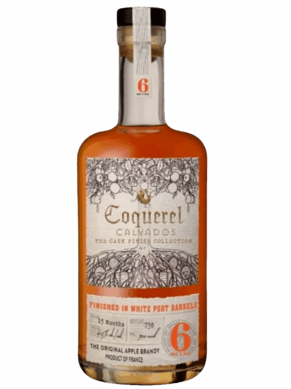 CALVADOS COQUEREL 6 ANS FINITION  PORTO 70CL 40,5°