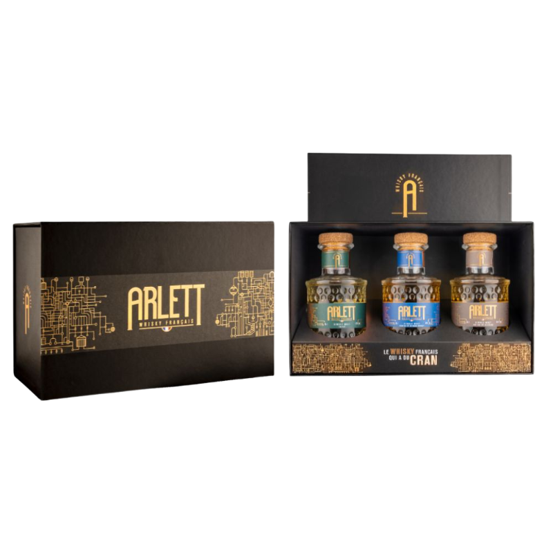 COFFRET WHISKY FRANCAIS ARLETT
