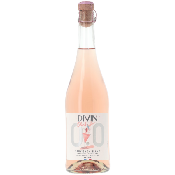 DIVIN Origine Sauvignon Blanc Blush Effervescent 0,0°