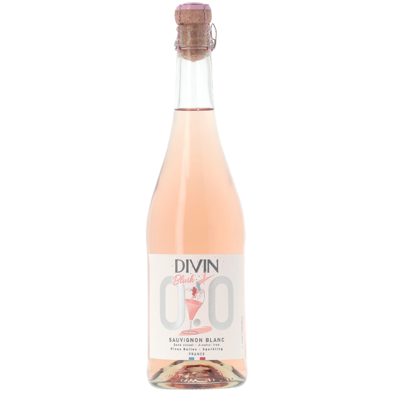 DIVIN Origine Sauvignon Blanc Blush Effervescent 0,0°