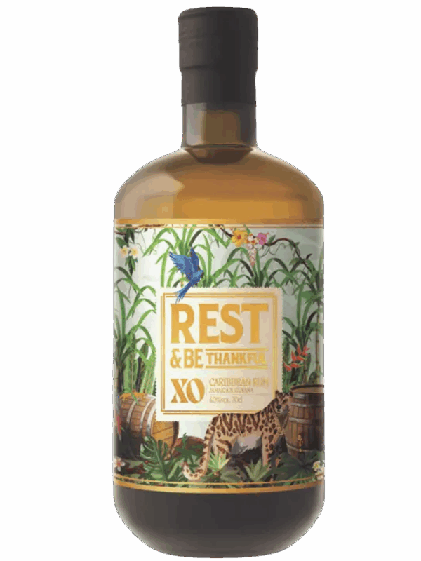 REST & BE THANKFUL XO Caribbean Rum 70cl 40°