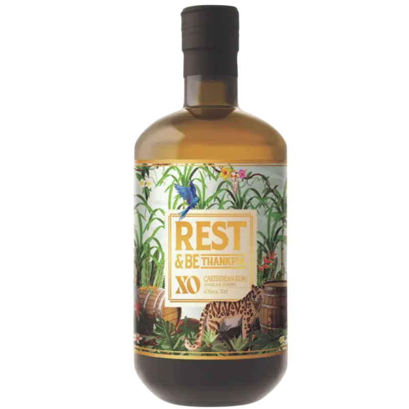REST & BE THANKFUL XO Caribbean Rum 70cl 40°