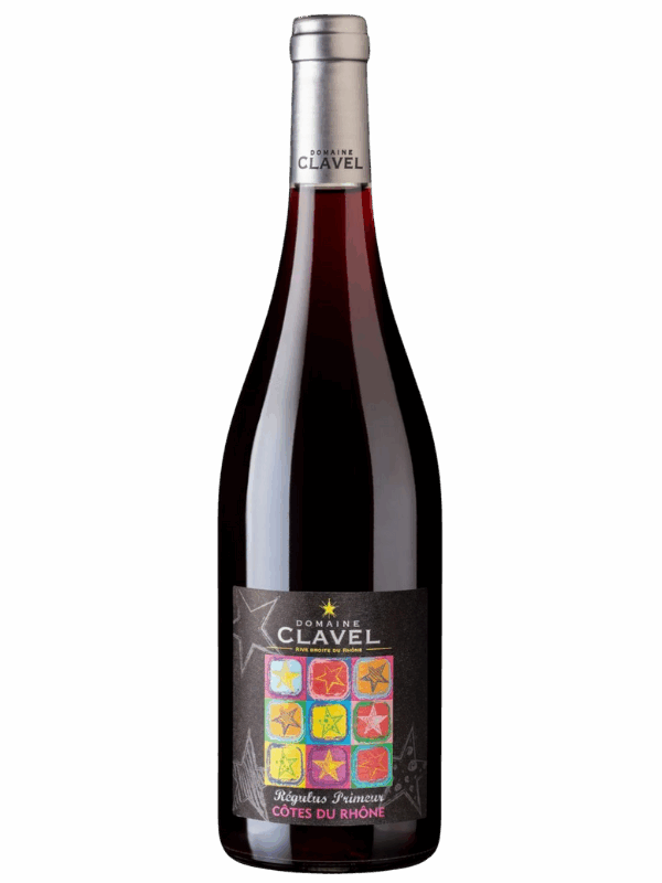 AOP COTES DU RHONE ROUGE PRIMEUR REGULUS DOMAINE CLAVEL 2025