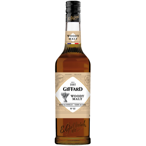 BOISSON AROMATISEE SANS ALCOOL WOODY MALT GIFFARD