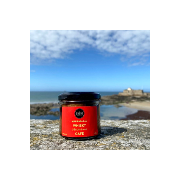 MINI BABAS AU WHISKY D’ÉCOSSE & CAFÉ par Les Babas de Saint-Malo