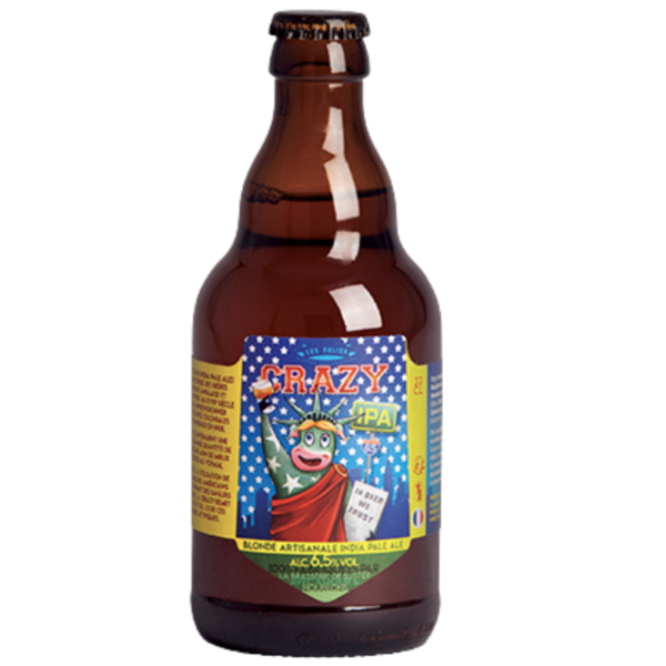BIERE BLONDE IPA - BRASSERIE DE SUTTER - CRAZY IPA