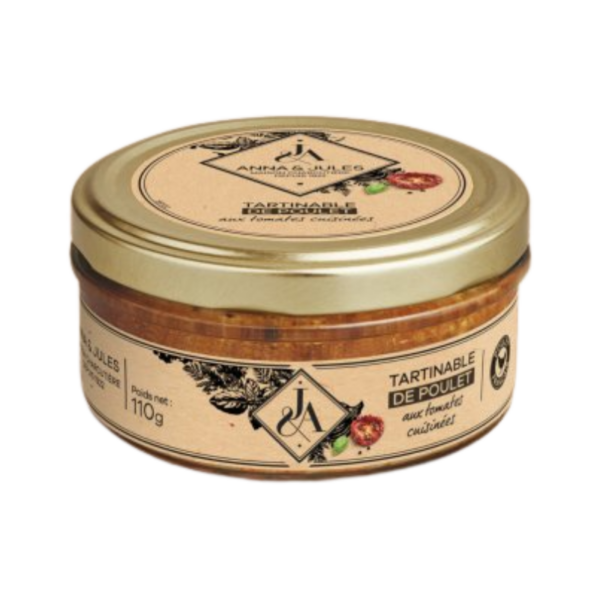 ANNA & JULES – TARTINABLE POULET TOMATES