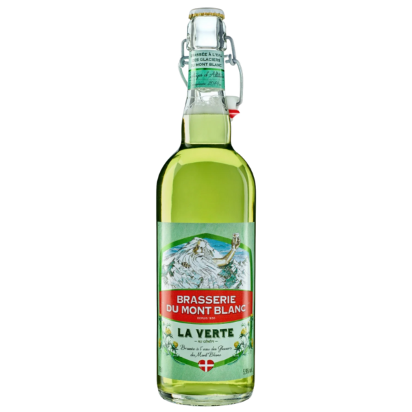 BIÈRE MONT BLANC – LA VERTE – 5,9 % – 75 cl