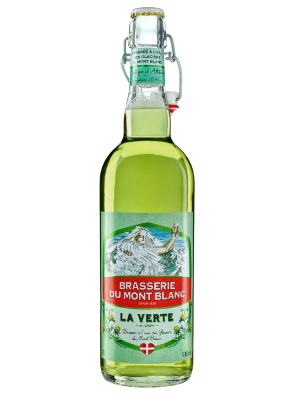 BIÈRE MONT BLANC – LA VERTE – 5,9 % – 75 cl