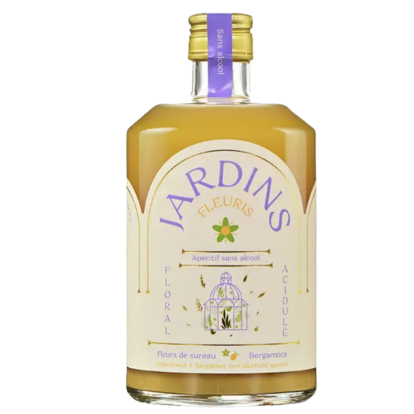 JARDINS FLEURIS - APERITIF SANS ALCOOL - FLEUR DE SUREAU & BERGAMOTE