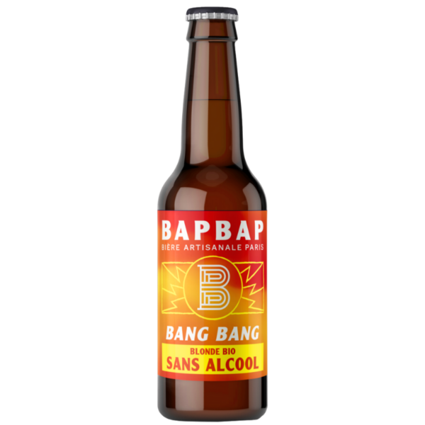 BIERE PALE ALE SANS ALCOOL - BRASSERIE BAPBAP - BANG BANG