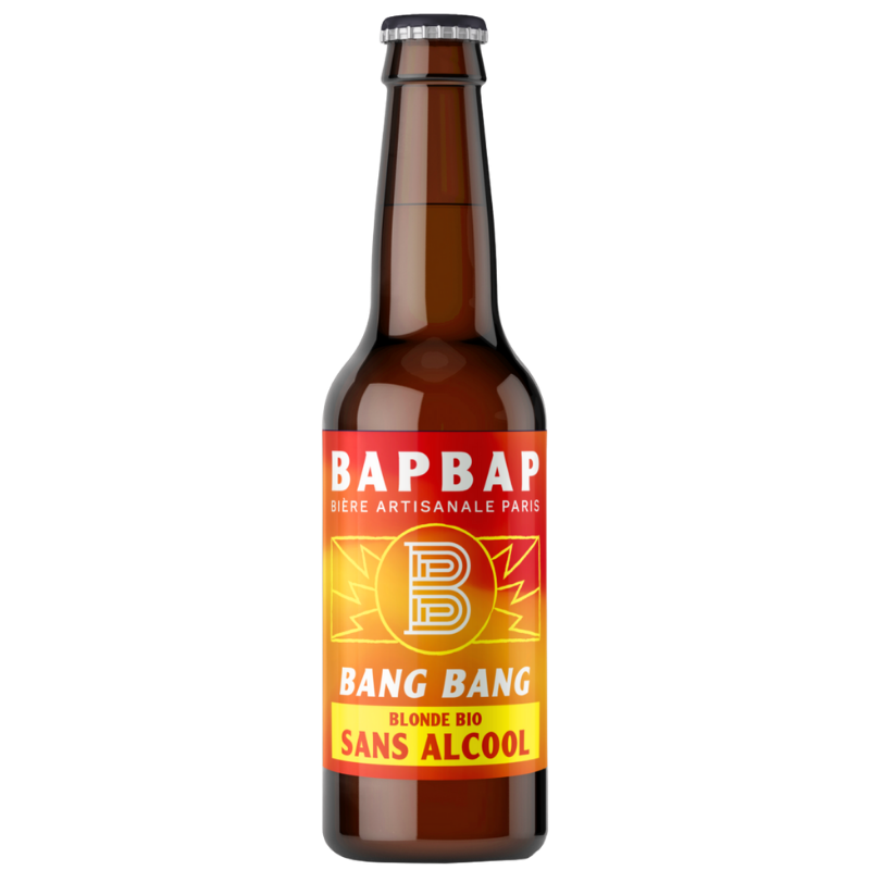 BIERE PALE ALE SANS ALCOOL - BRASSERIE BAPBAP - BANG BANG