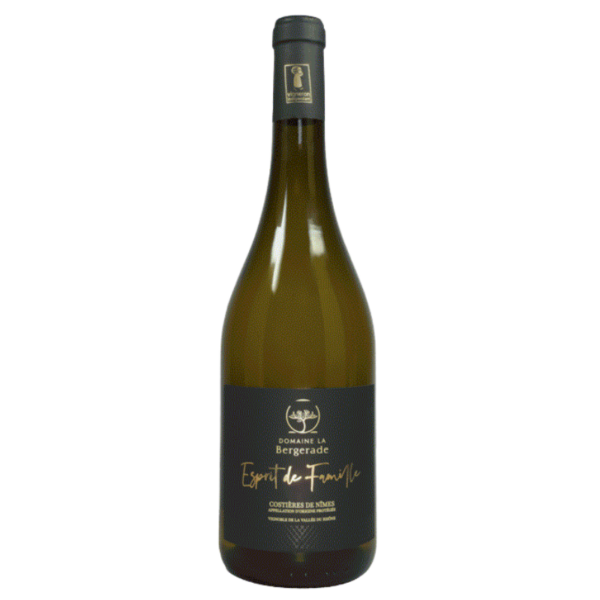 AOP COSTIERES DE NIMES - DOMAINE DE LA BERGERADE - ESPRIT DE FAMILLE