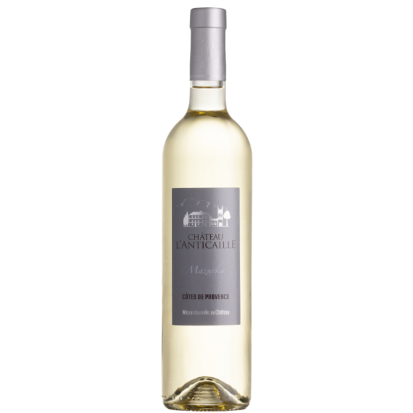 AOP COTES DE PROVENCE - CHATEAU L'ANTICAILLE - MAZURKA BLANC