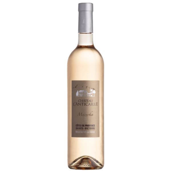 COTES DE PROVENCE SAINTE VICTOIRE - DOMAINE L'ANTICAILLE - MAZURKA ROSE MAGNUM
