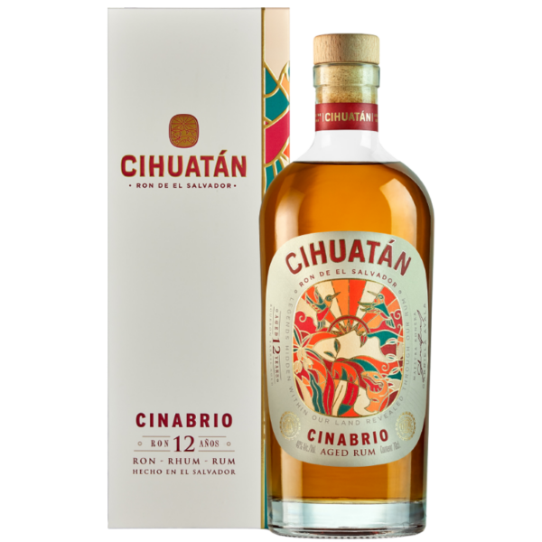 RHUM SALVADOR - CIHUATAN - CINABRIO 12 ANS