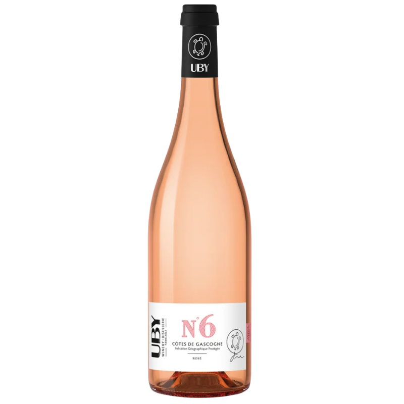 IGP COTES DE GASCOGNE - DOMAINE UBY - ROSE N°6