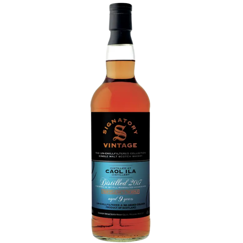 WHISKY ECOSSE - SIGNATORY VINTAGE - CAOL ILA 9 ans 2017 1st Fill Rivesaltes