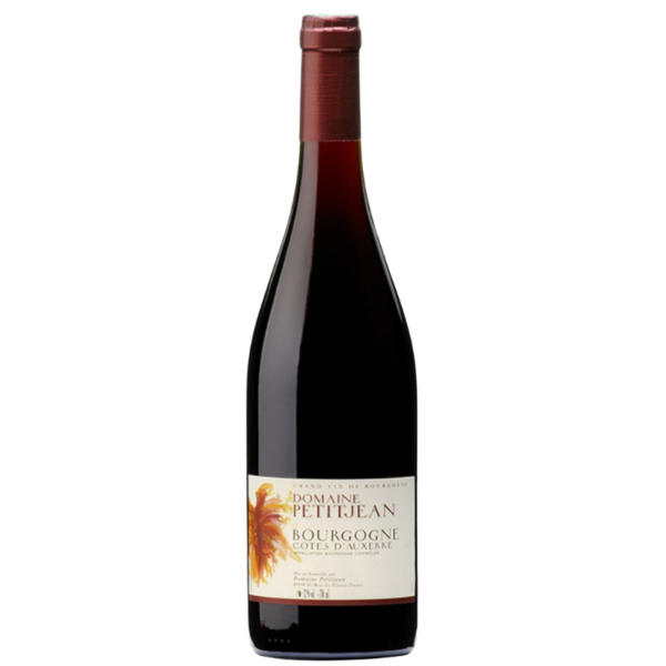 AOP BOURGOGNE CÔTES D'AUXERRE - DOMAINE PETITJEAN - Rouge