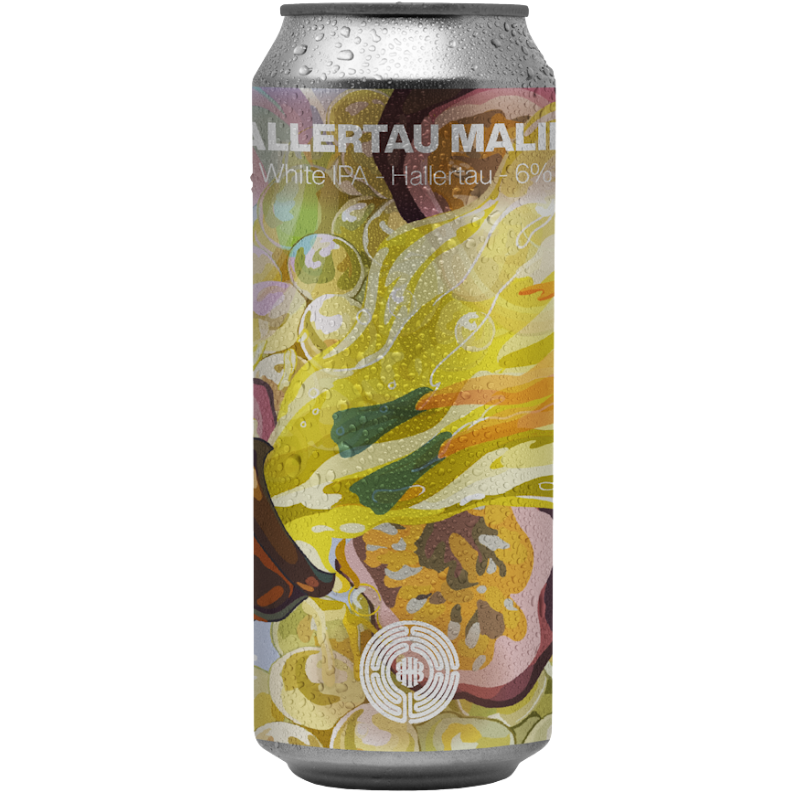 BIERE WHITE IPA - BRASSERIE DELABONNE - HALLERTAU MALIBU