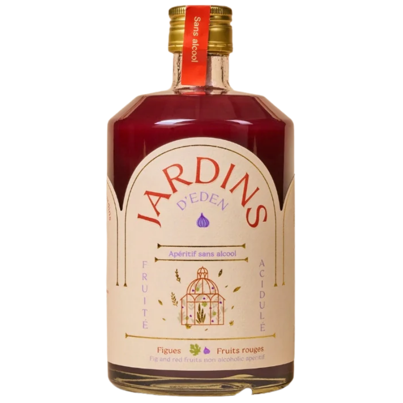 JARDINS D'EDEN - APERITIF SANS ALCOOL - FIGUES & FRUITS ROUGES
