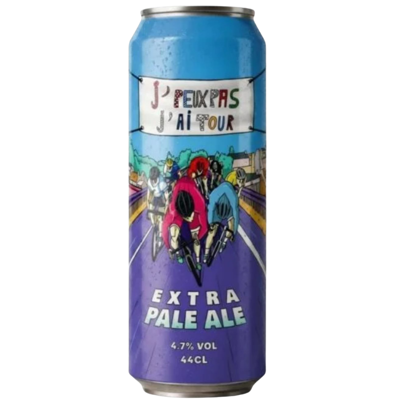 BIERE EXTRA PALE ALE FRANCE - COLLAB LA BOULEDOGUE x HEXAGONE & ALES - J'PEUX PAS J'AI TOUR