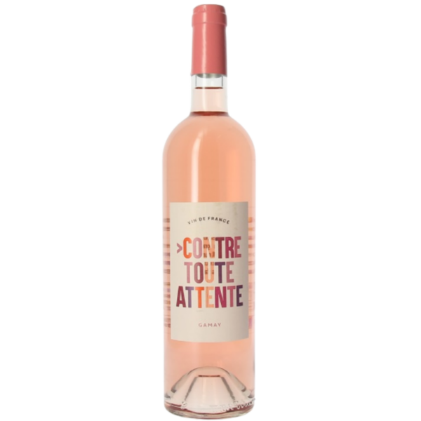 VIN DE FRANCE - CONTRE TOUTE ATTENTE - ROSE