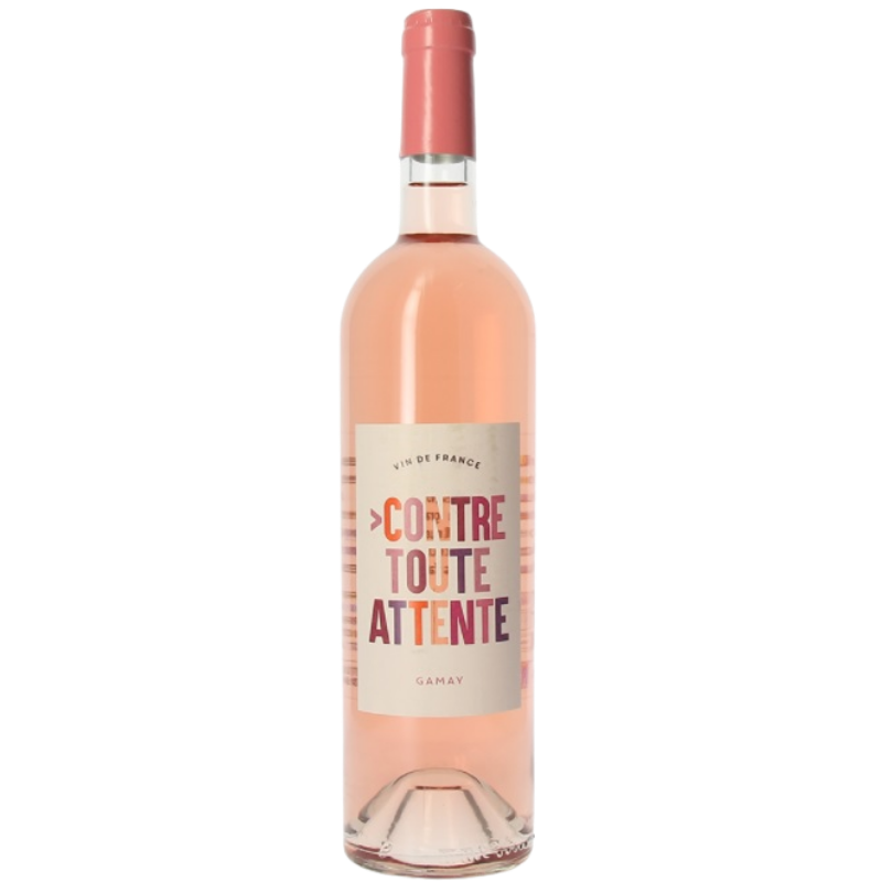 VIN DE FRANCE - CONTRE TOUTE ATTENTE - ROSE