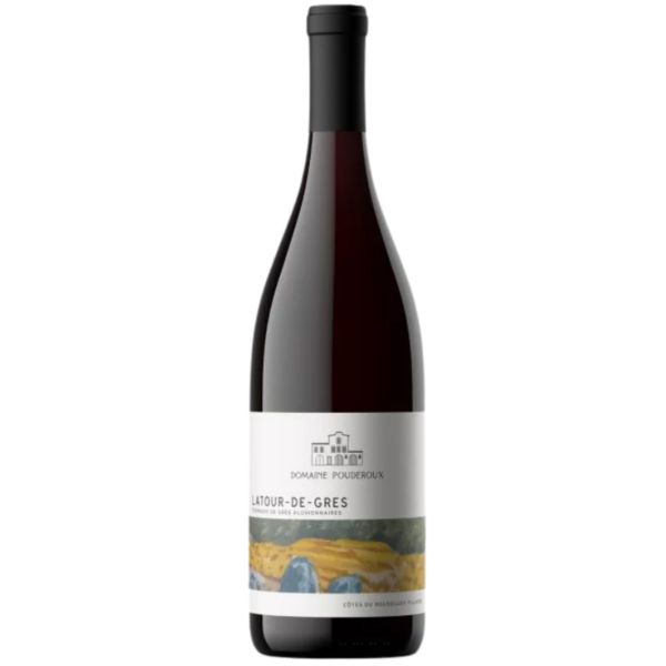 AOP COTES DU ROUSSILLON VILLAGE - DOMAINE POUDEROUX - LATOUR DE GRES