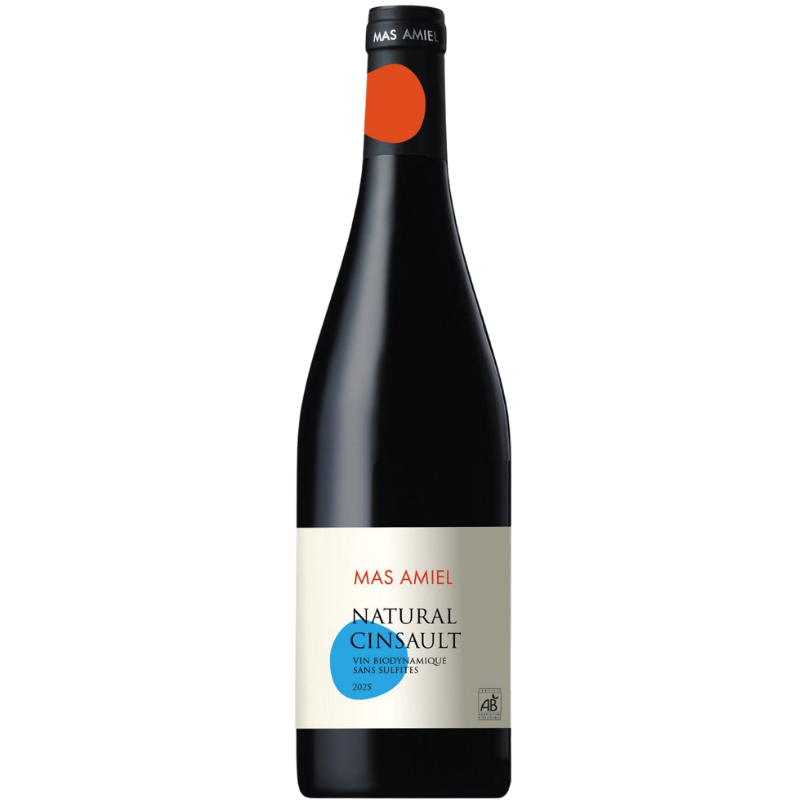 IGP COTES CATALANES - MAS AMIEL - NATURAL CINSAULT