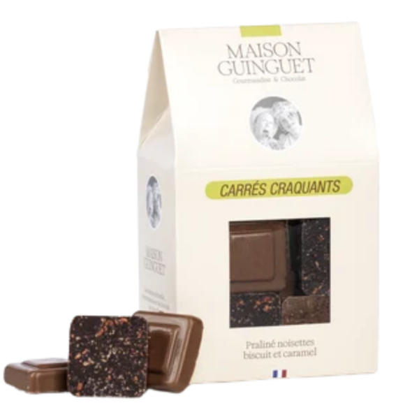 CARRES CRAQUANTS 100 G - MAISON GUINGUET